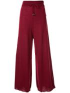 Antonio Marras Knitted Sweatpants - Red