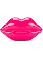 Lulu Guinness Lips Clutch, Women's, Pink/purple, Plastic