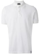Drumohr Classic Polo Shirt, Men's, Size: Xl, White, Cotton