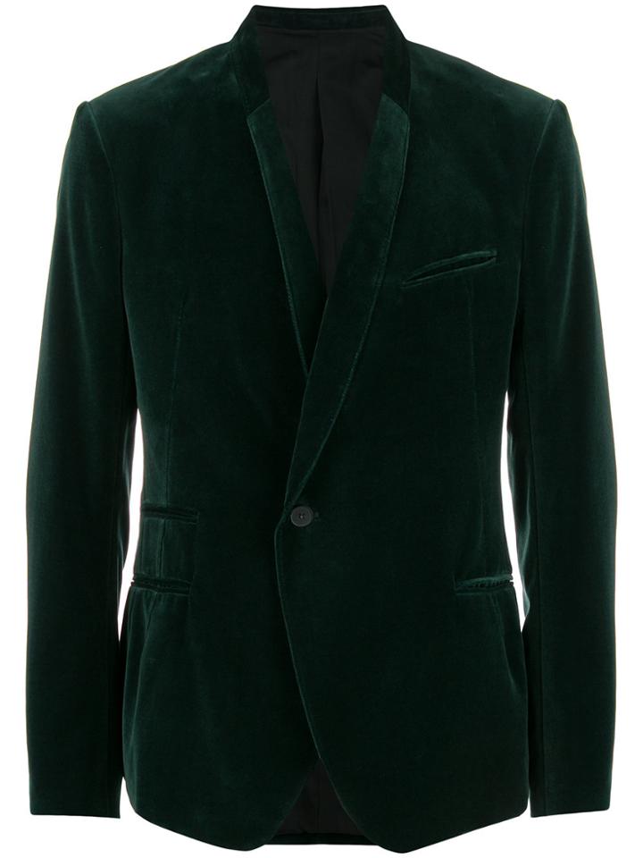 Haider Ackermann Buttoned Blazer - Green