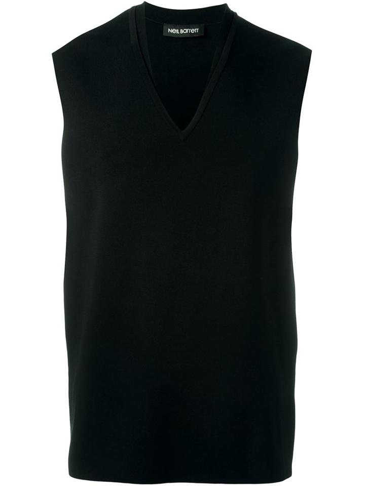 Neil Barrett V-neck Tank Top
