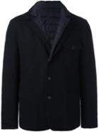 Moncler 'sauterne' Reversible Jacket, Men's, Size: 3, Blue, Nylon/wool/feather/goose Down
