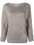 Fabiana Filippi Metallic Knitted Sweater