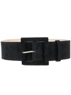 Carolina Herrera Square-buckle Belt - Black