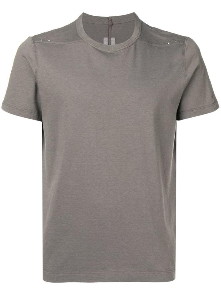 Rick Owens Stud Detailed T-shirt - Green