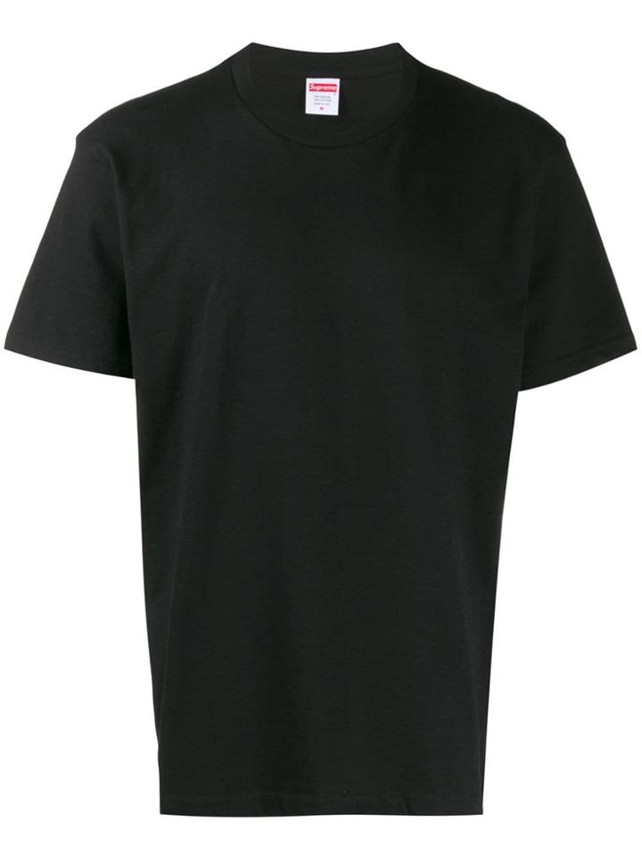 Supreme Headline Print T-shirt - Black