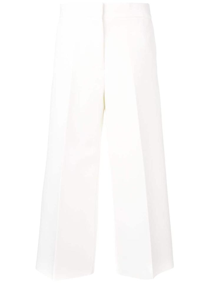 Msgm Tailored Culottes - White