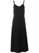 Forte Forte Long Cami Dress, Women's, Size: I, Black, Cotton/viscose
