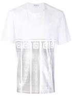 Versace Collection Geometric Pillar T-shirt - White