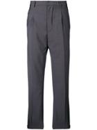 Prada High-waisted Trousers - Grey