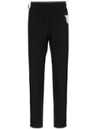 Satisfy Justice Run Logo Printed Trousers - Black