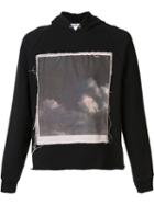 Enfants Riches Deprimes Distressed Patch Hoodie, Men's, Size: Xl, Black, Cotton