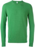 Eleventy Crew Neck Sweater, Men's, Size: Xxl, Green, Cashmere
