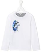 Paul Smith Junior Astronaut Printed Long Sleeve T-shirt, Boy's, Size: 8 Yrs, White