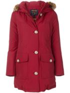 Woolrich Parka Coat - Red
