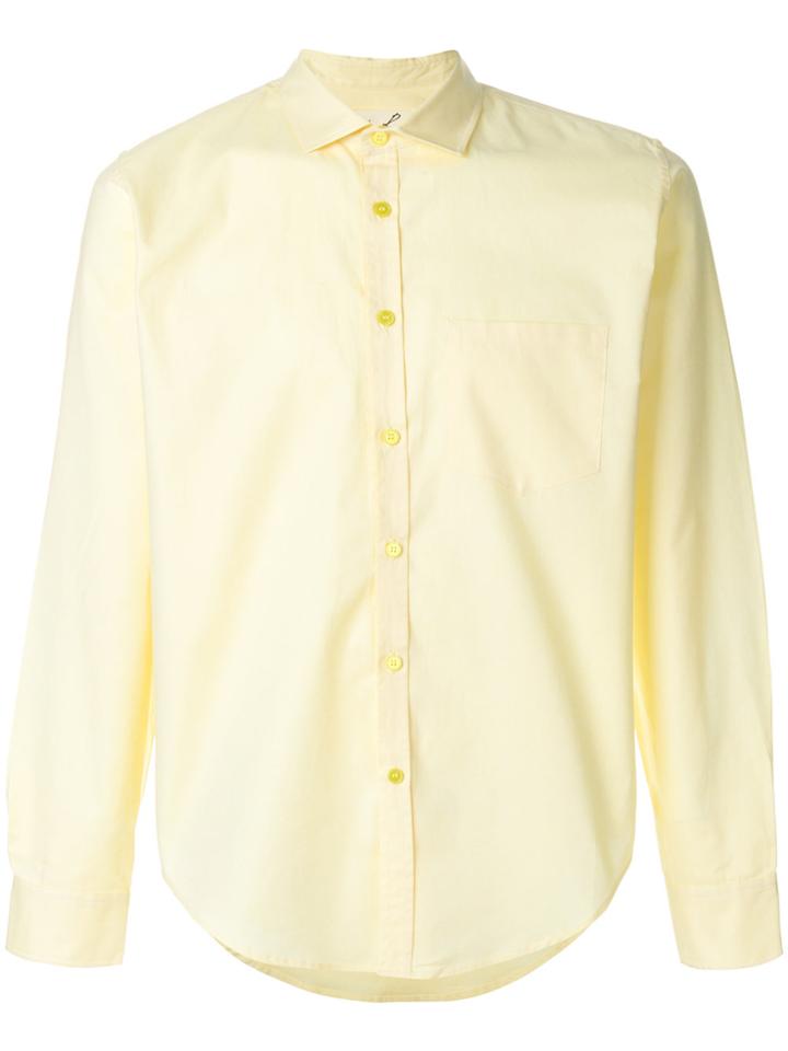 Martine Rose Long-sleeve Shirt - Yellow & Orange