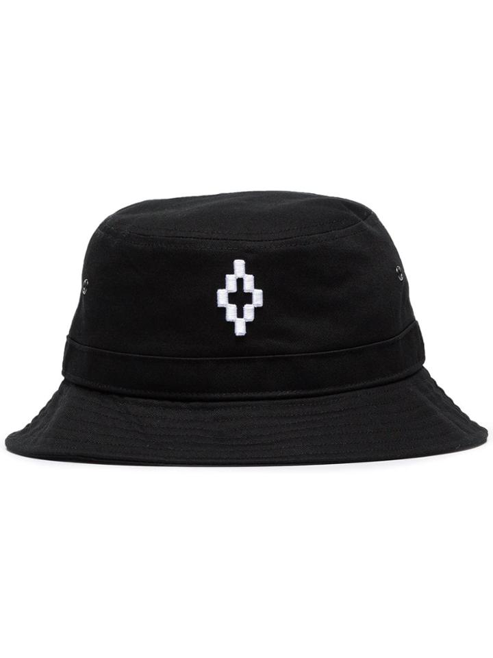 Marcelo Burlon County Of Milan Cross Bucket Hat - Black