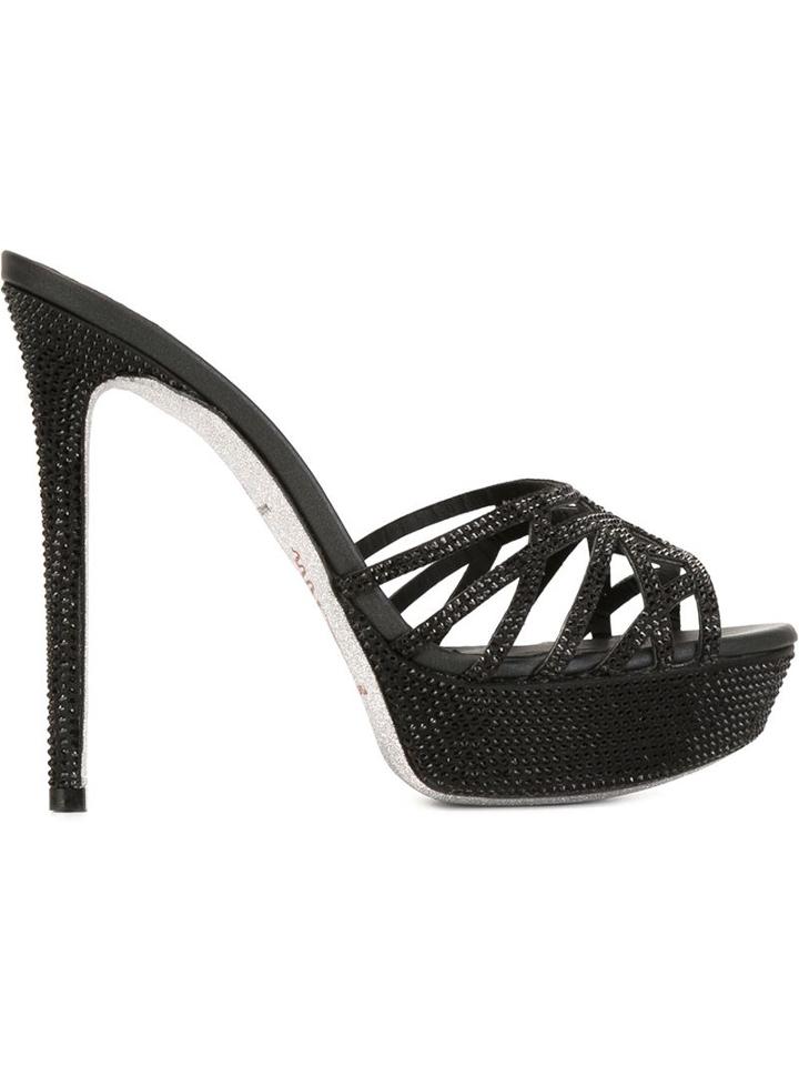 Rene Caovilla Small Stones Sandals