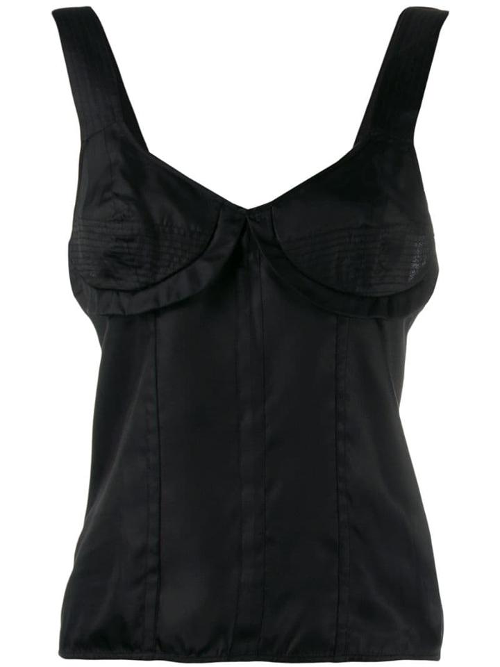 Olivier Theyskens Padded Tank Top - Black