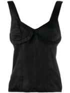 Olivier Theyskens Padded Tank Top - Black