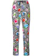 Marc Cain Mixed-print Drawstring Trousers - Multicolour