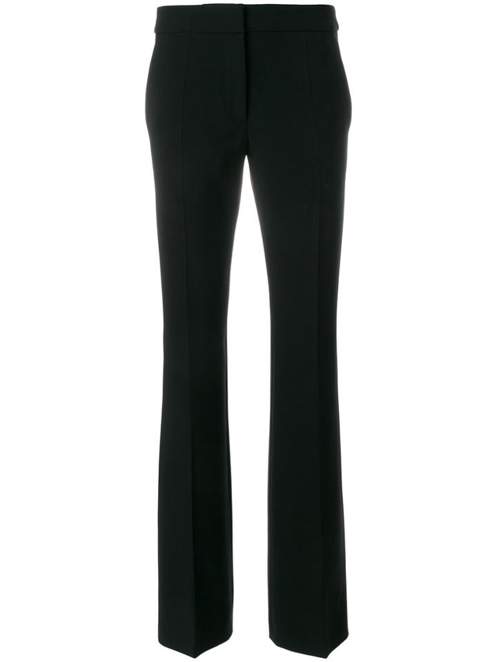 Moschino High Waisted Flared Trousers - Black