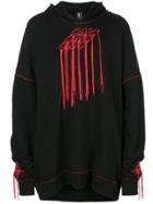 Omc Embroidered Hoodie - Black