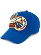 Dsquared2 Badge Embroidered Baseball Cap - Blue