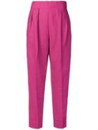 Theory High Waisted Trousers - Pink