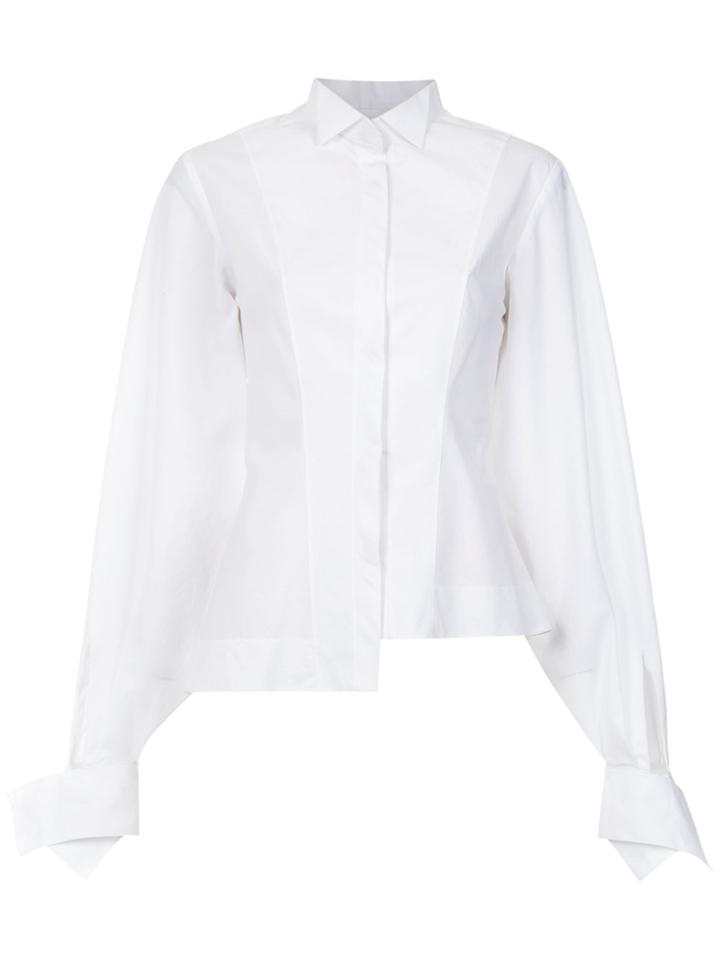 Gloria Coelho Smoking Shirt - White