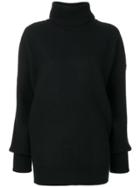 Maison Margiela Roll-neck Knitted Sweater - Black