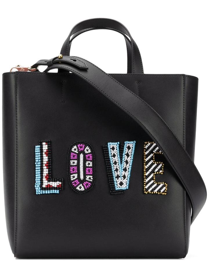 Les Petits Joueurs Love Tote - Black