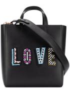 Les Petits Joueurs Love Tote - Black