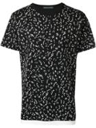 Super Légère All-over Print T-shirt, Men's, Size: Xl, Black, Cotton