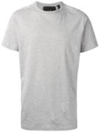Blood Brother - Badge T-shirt - Men - Cotton - Xxl, Grey, Cotton