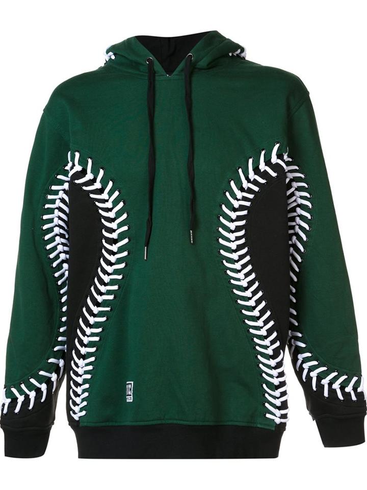 Ktz Lace-up Detail Hoddie