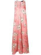Antonelli Floral Print Maxi Dress - Pink