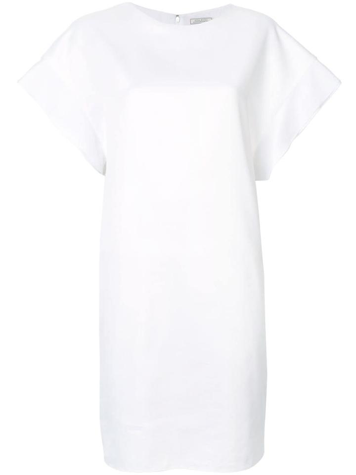 Nina Ricci Plain T-shirt Dress - White