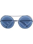 Fendi Eyewear Run Away Sunglasses - Blue