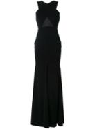 Alex Perry 'sapphire' Dress, Women's, Size: 6, Black, Polyester/triacetate