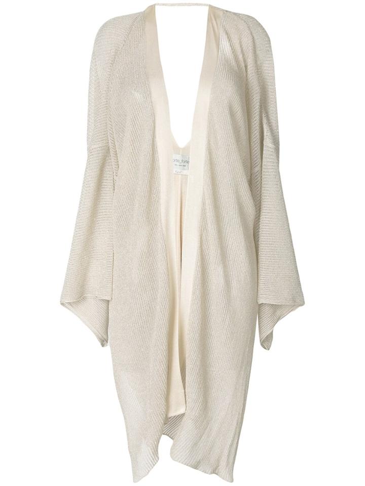 Forte Forte Open Cardigan - Neutrals
