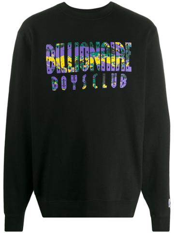 Billionaire Boys Club Straight Logo Fill Sweatshirt - Black