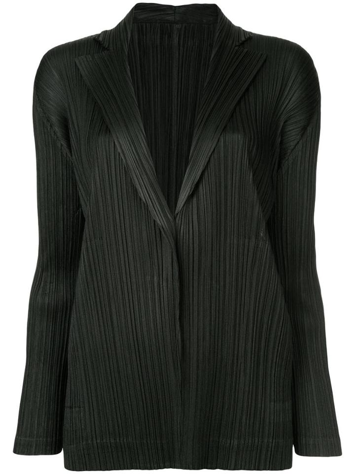 Pleats Please Issey Miyake October Jacket - Black