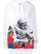 Valentino X Undercover Lover And Logo-print Hoodie - White
