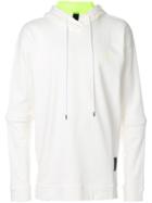 Odeur Oversized Logo Hoodie - White