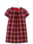 Dolce & Gabbana Kids - Checked Dress - Kids - Viscose/virgin Wool - 5 Yrs, Red