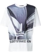 Issey Miyake Men Architecture Graphic 'colors Tee' T-shirt