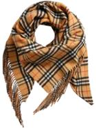 Burberry The Burberry Bandana In Vintage Check Cashmere - Neutrals