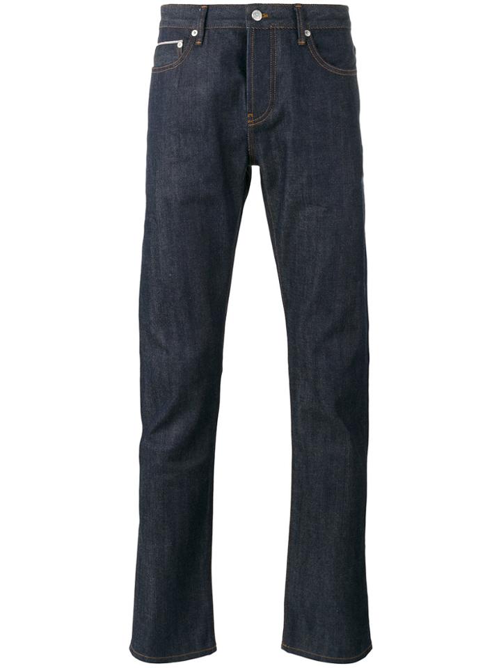 Officine Generale Slim-fit Jeans - Blue