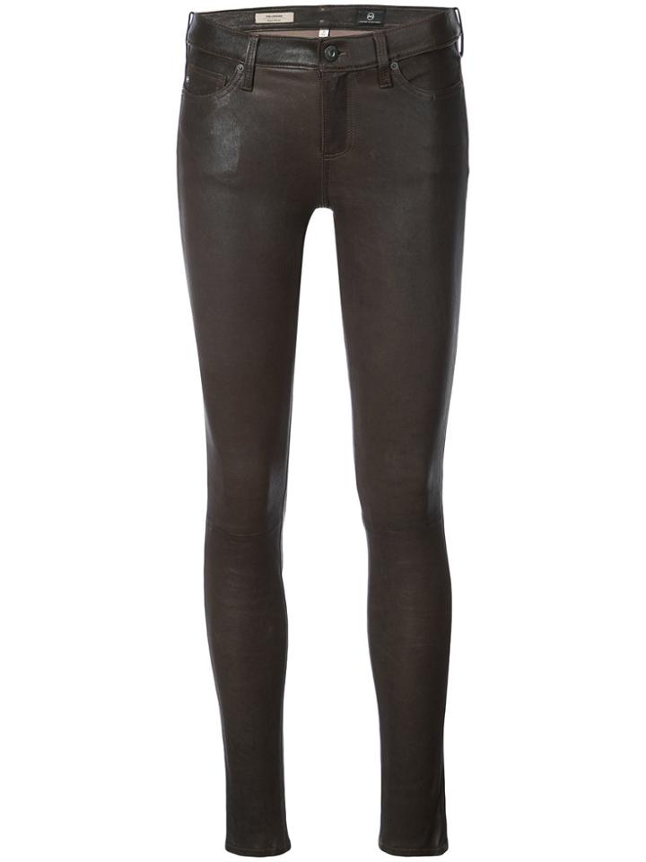 Ag Jeans Skinny Trousers - Brown